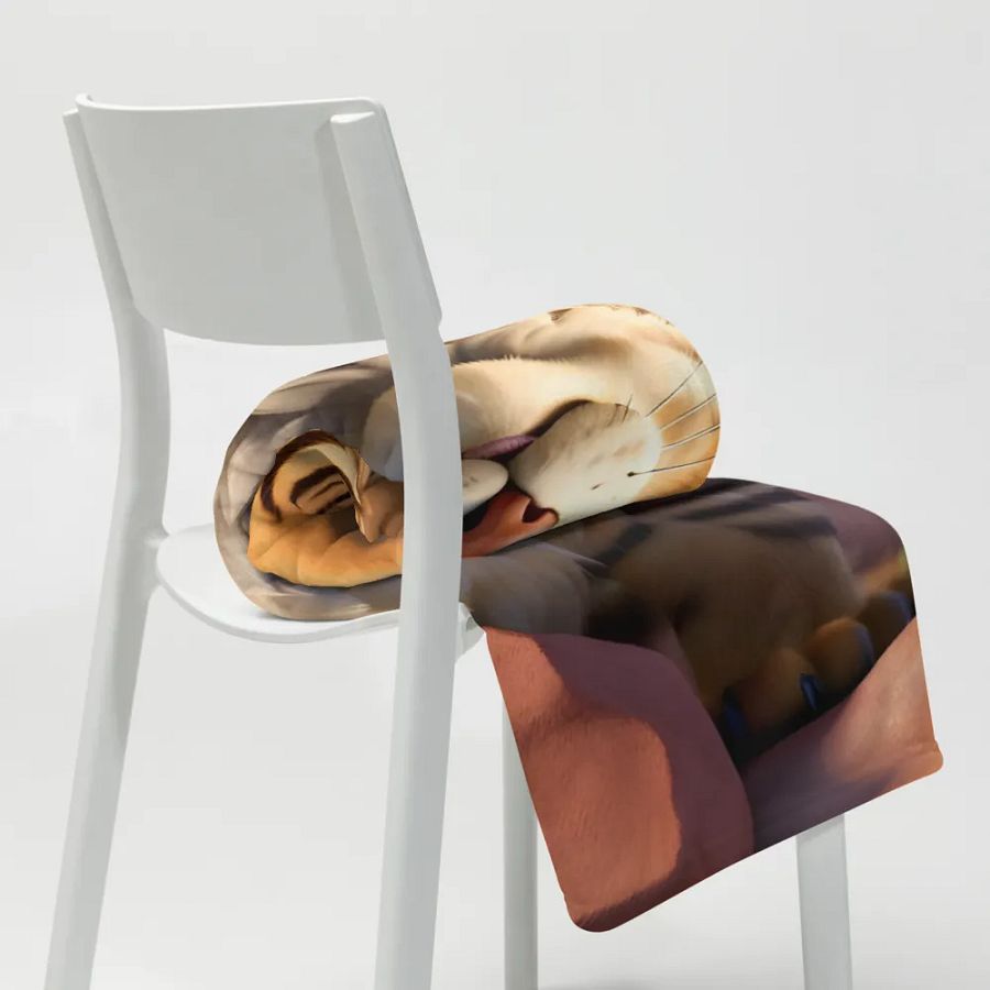 Endangered Species - Mexico - Lynx Throw Blanket product image (9)