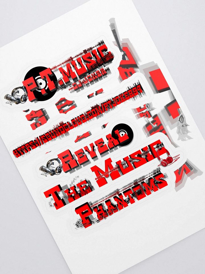 P.T. Music Stickers product image (2)