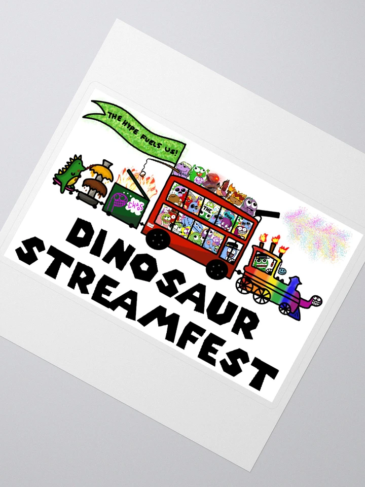 Dinosaur Streamfest Sticker product image (4)