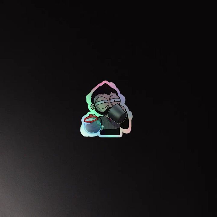 Coffee Lover's Holographic Sticker Set product image (4)