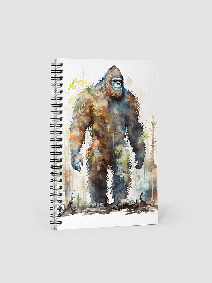Bigfoot Explore's Spiral Notebook - Dotted Pages product image (1)