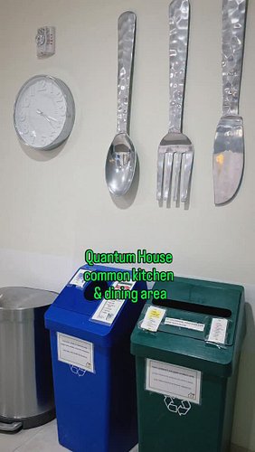 Yesterday we shared, in two parts, a tour of our studio (bedroom/bathroom) that we stay in when we're here at Quantum House. ...