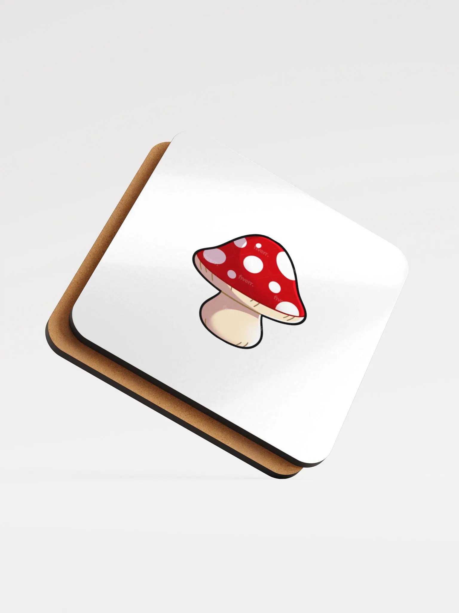 Fairy mush channel emote coaster product image (5)