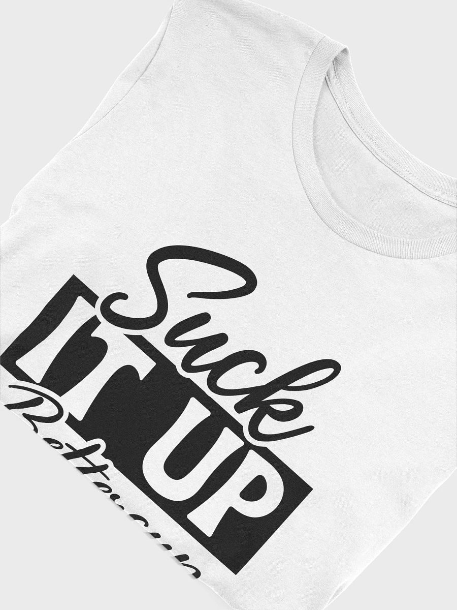 Suck It Up Bettercup Women's White T-Shirt product image (5)