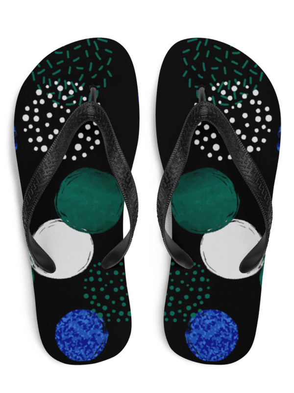 Dotted Dimensions Flip Flops product image (1)