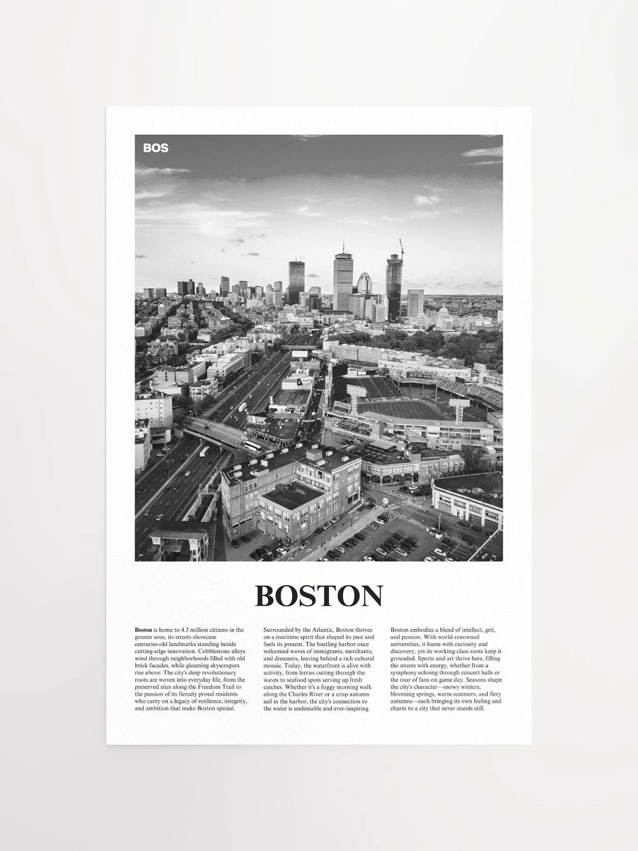 Boston 02 Newspaper Poster product image (5)