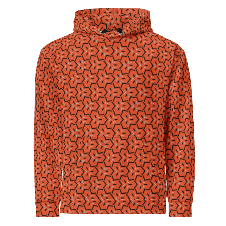 Onyx & Ember Geometric Allover Print Hoodie for Men and Women product image (1)