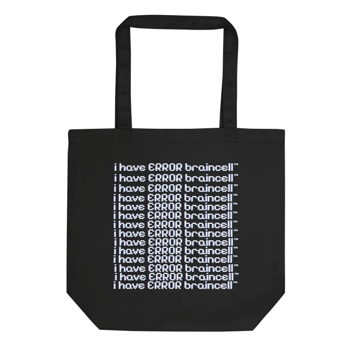 error braincell tote - black product image (1)
