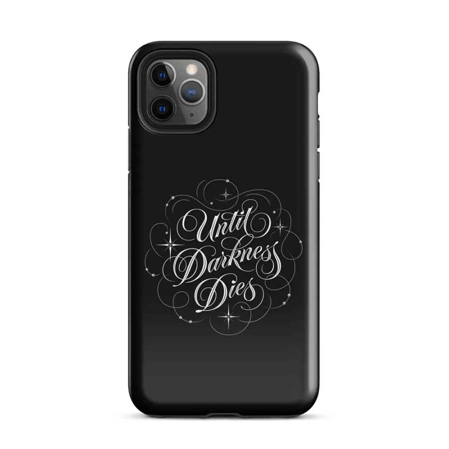 Until Darkness Dies (swirls design) iPhone Case product image (3)