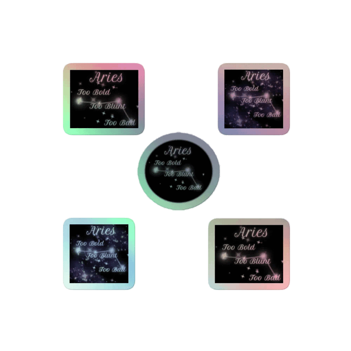 Aries 2025, Constellation, Hole Sticker Pack product image (2)