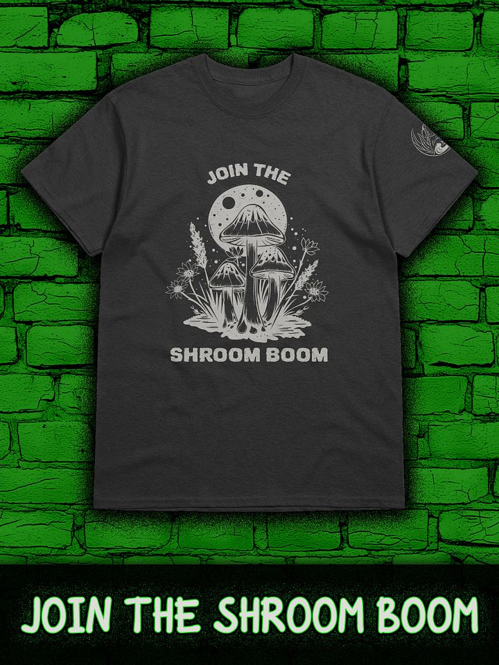 JOIN THE SHROOM BOOM Heavyweight T-Shirt product image (1)