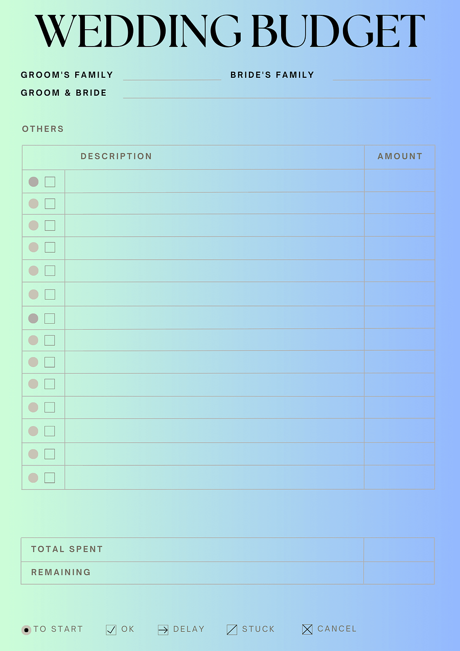 Wedding Budget Planner product image (3)