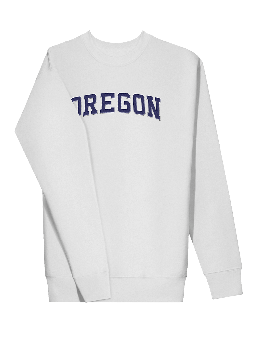 Oregon Vintage Stylish Embroidery Premium Sweatshirt product image (26)