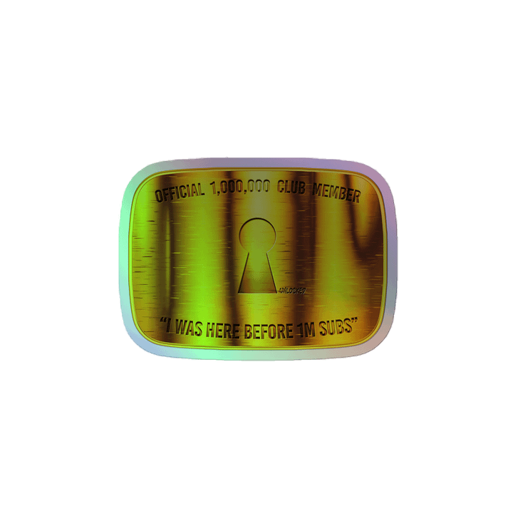 1 Million Sticker HOLO product image (1)