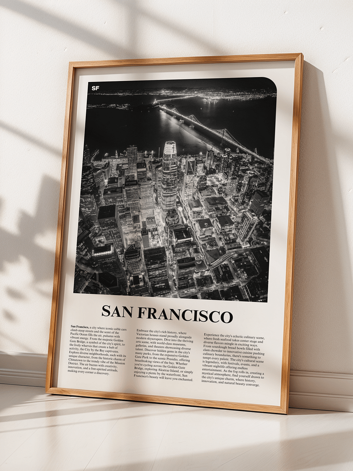 San Francisco 04 Newspaper Poster product image (2)