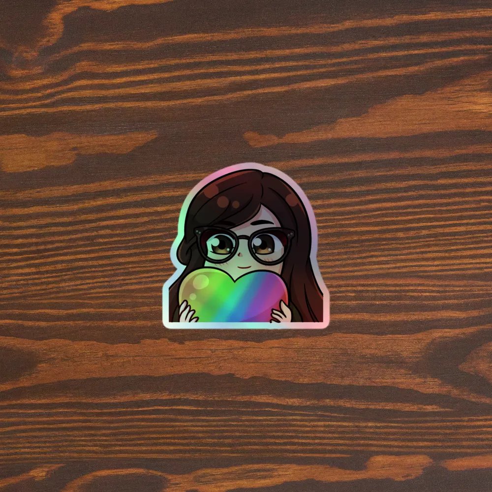 Pride Luv Kiss-cut Holo Sticker product image (5)