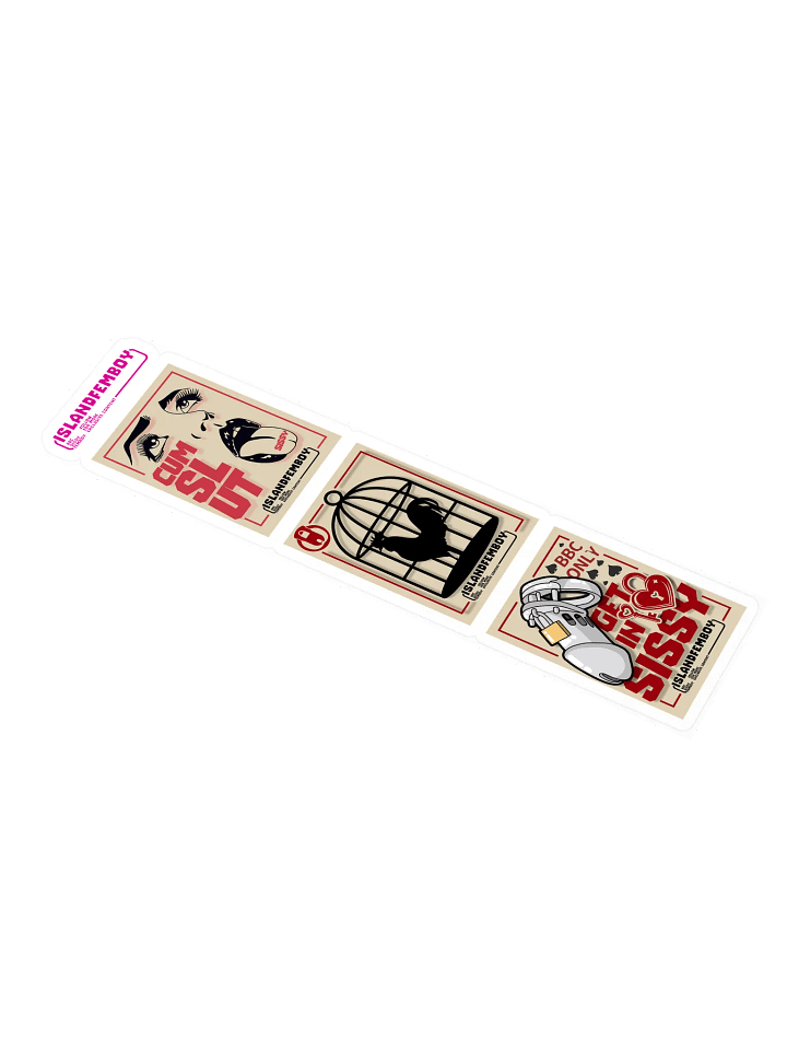 ISLANDFEMBOY : Sissy Sticker Pack : Femboy : Twink product image (2)