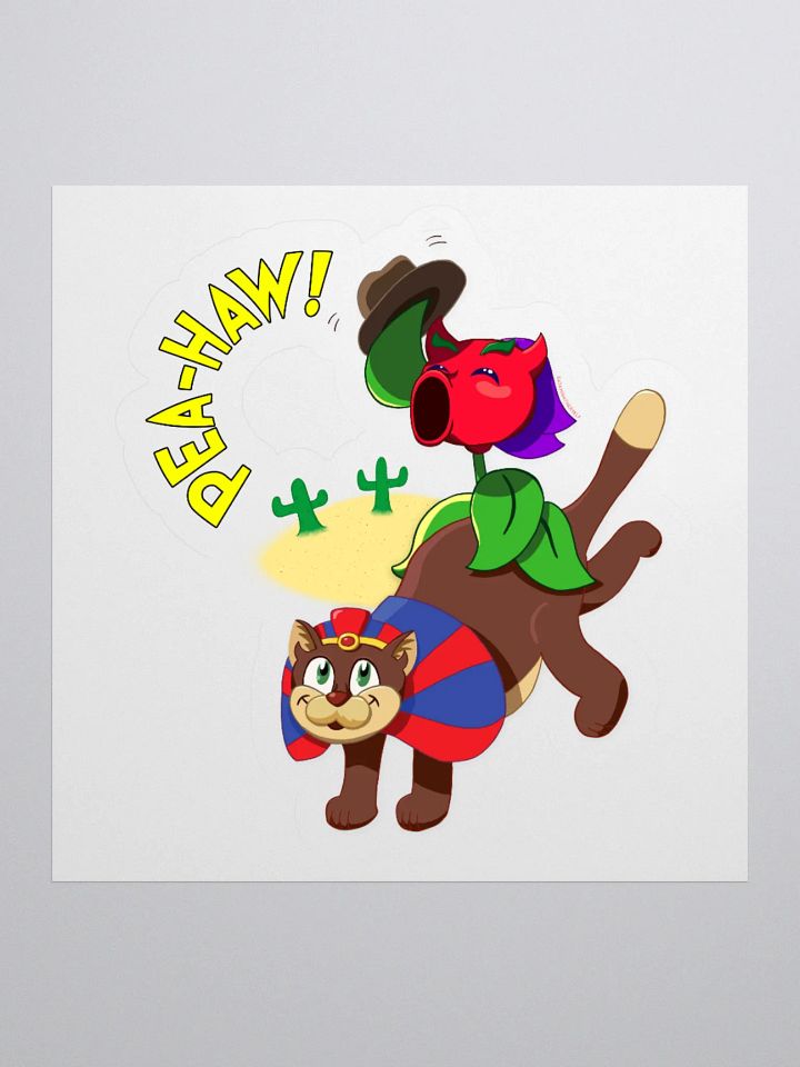 Pea-haw! Sticker product image (1)