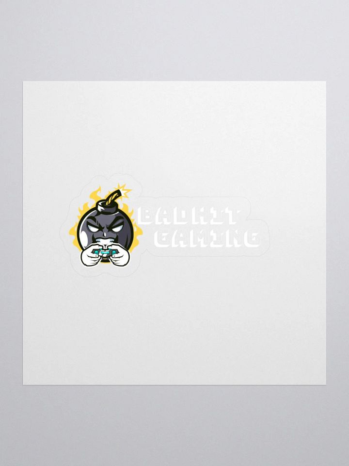 Intense Gamer Gorilla Vinyl Stickers product image (1)