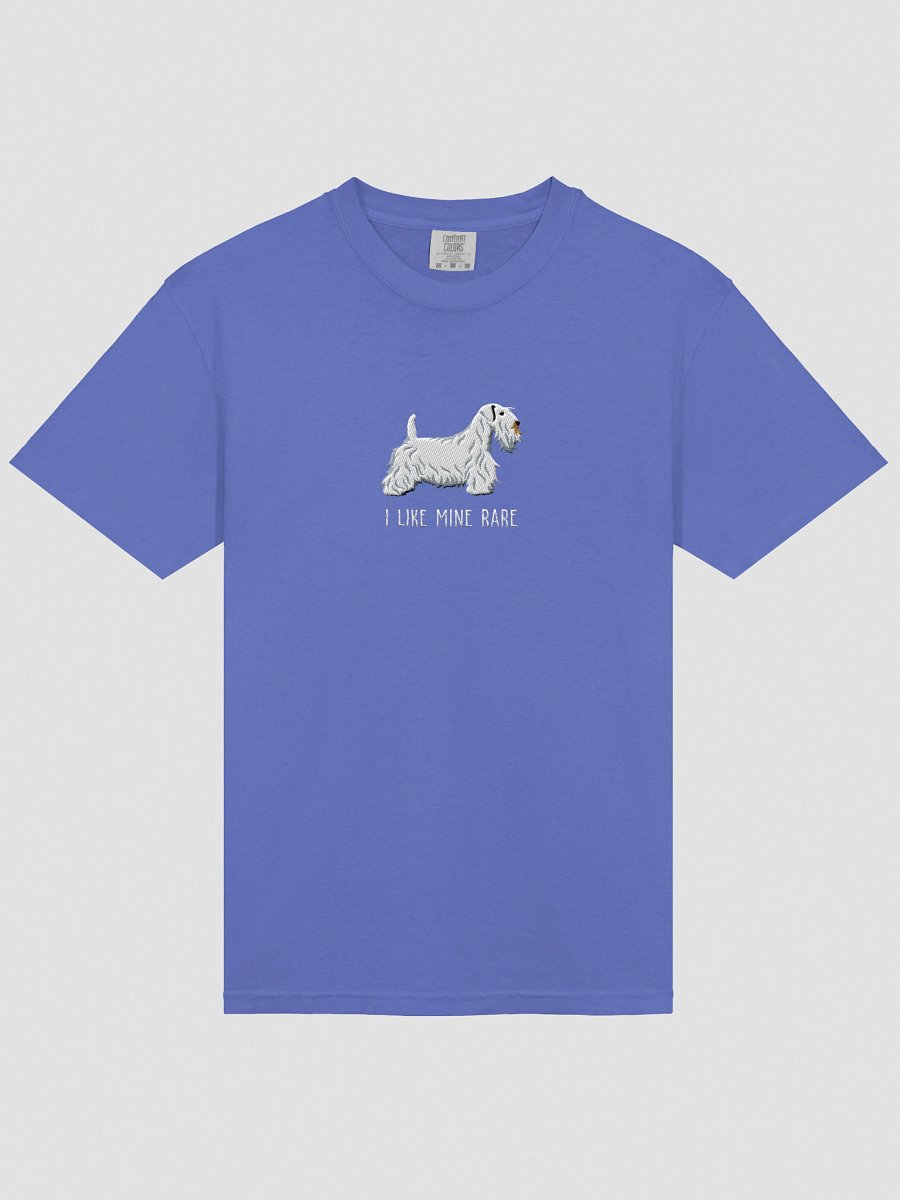 I Like Mine Rare T-Shirt(Embroidered) of a Sealyham Terrier(White) product image (43)