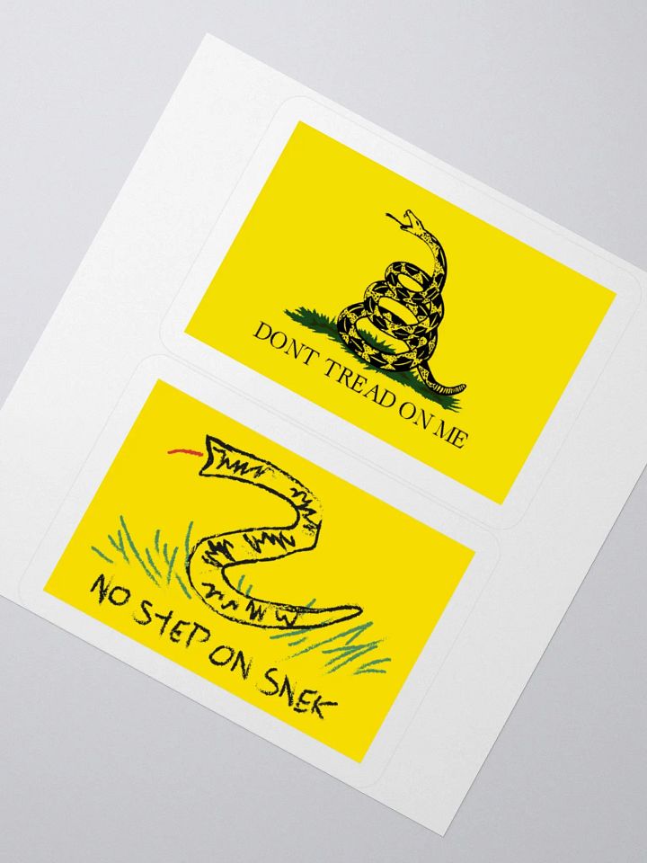 "Gadsden" Sticker Pack product image (2)