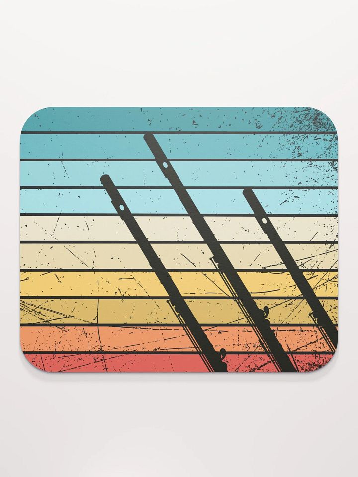 Retro Abstract Flute Mouse Pad - Flute product image (1)
