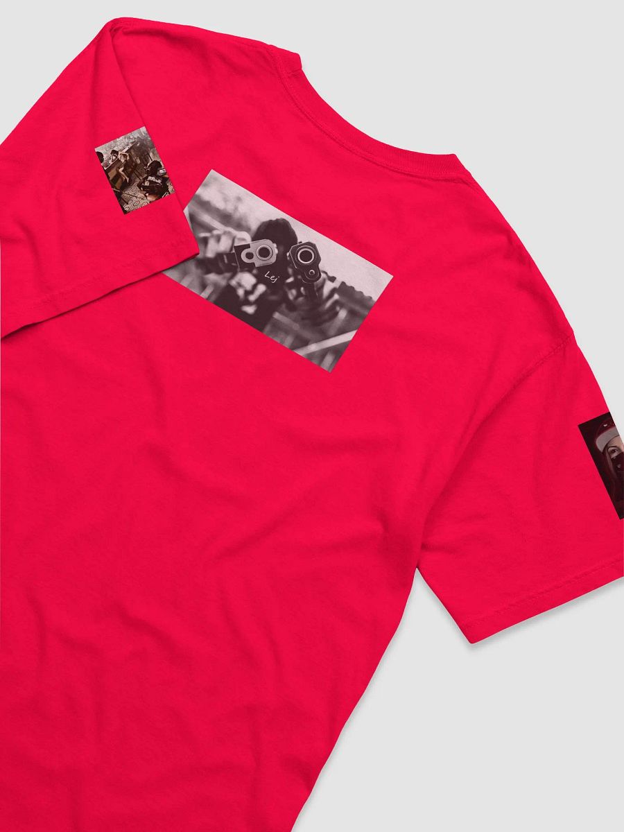 Lej Guns Black and White T-Shirt product image (4)