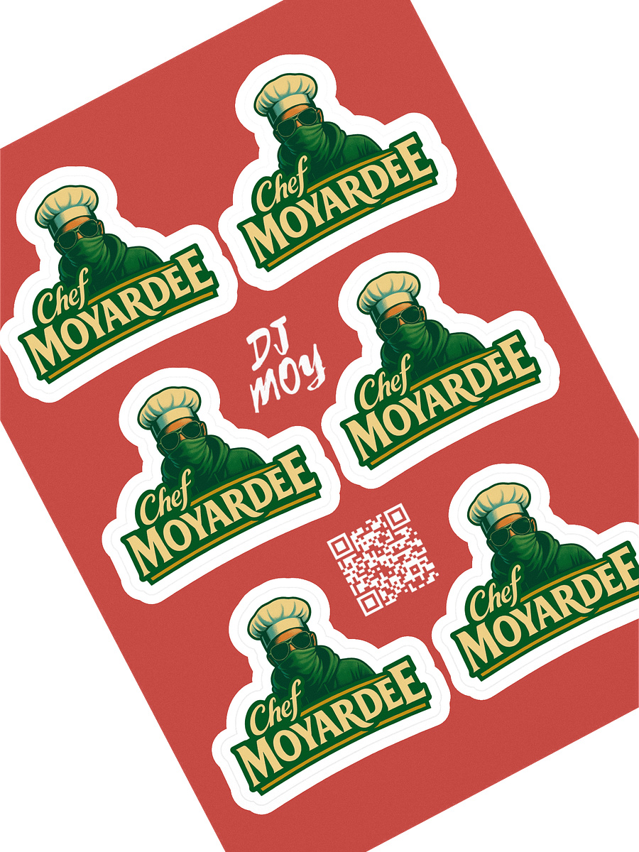 DJ Moy - Chef Moyardee Stickers product image (1)