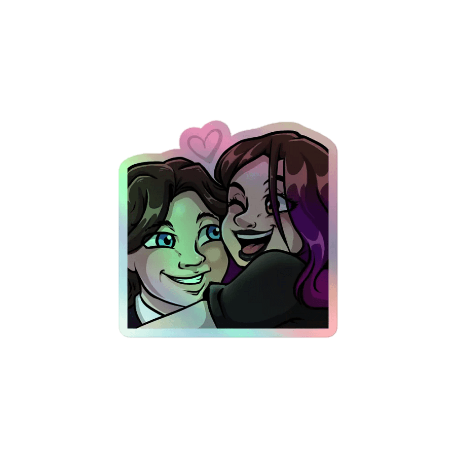 Embrace Love Holographic Sticker product image (1)