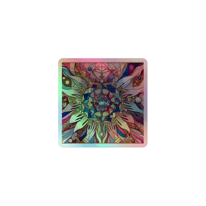 Muse House Holographic sticker product image (1)