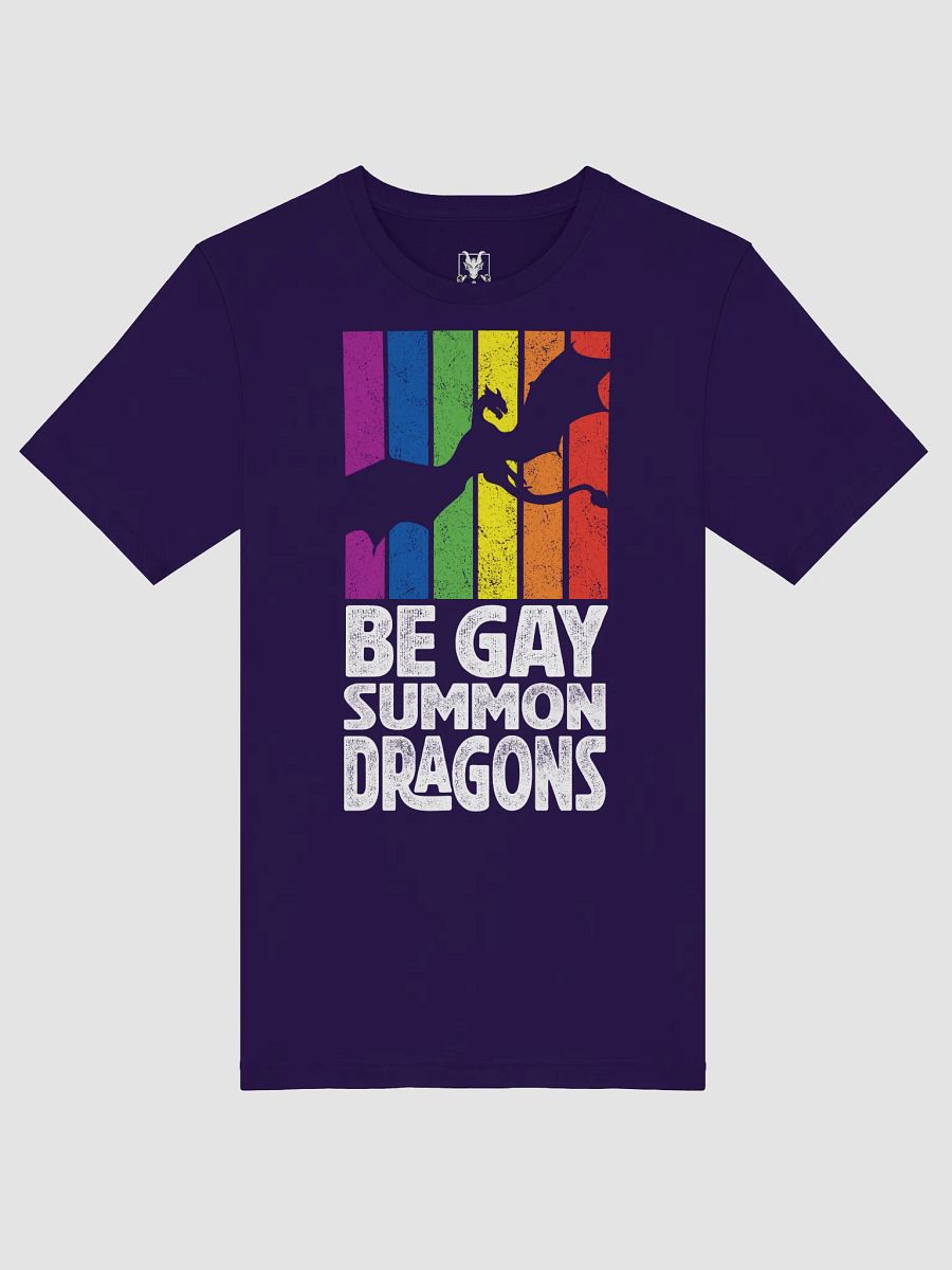 Be Gay. Summon Dragons Pride Supersoft T-Shirt product image (42)