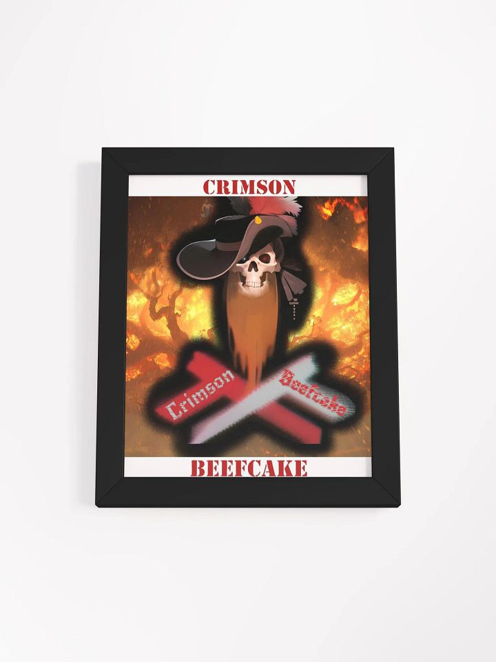 CrimsonFramedPoster (Rectangles) product image (5)