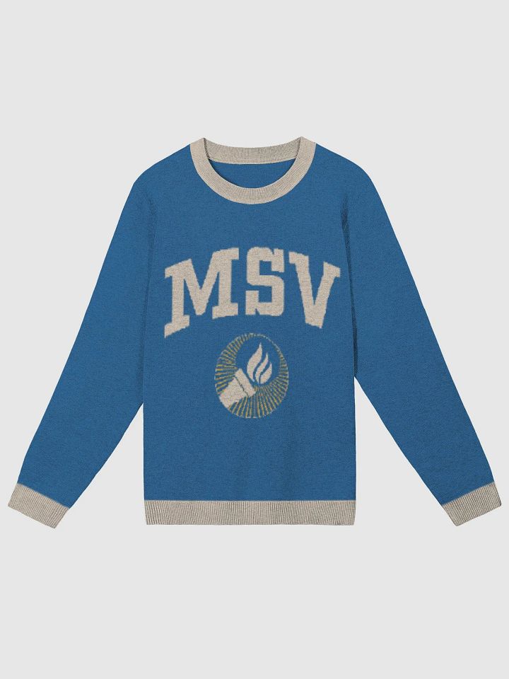 University MSV Knit Sweater (dark) product image (1)