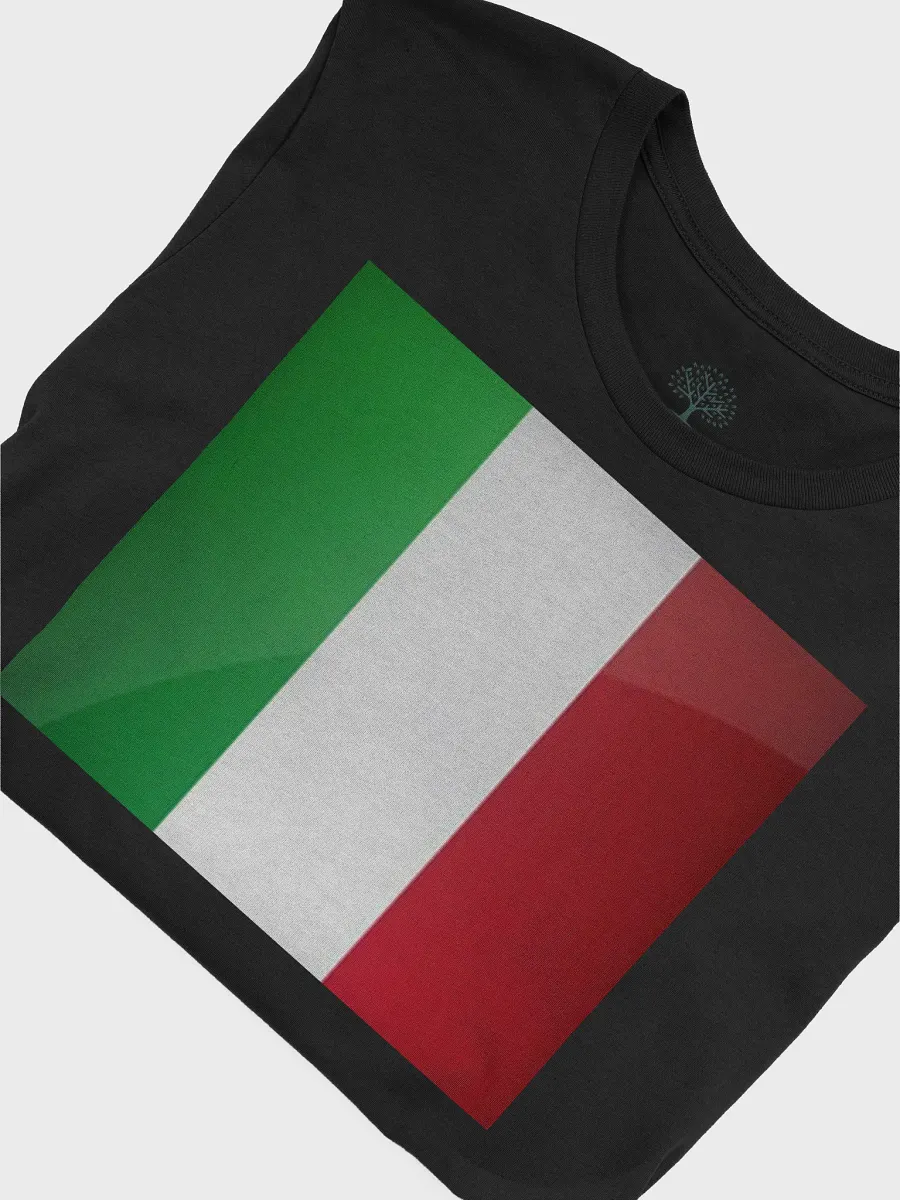 Supersoft Unisex Italian Flag T-Shirt | Graphic Grove Exclusive product image (7)