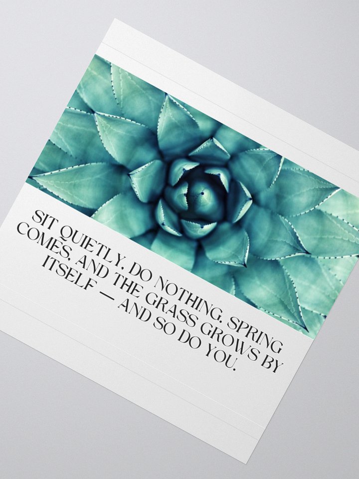 Sit Quietly. product image (2)