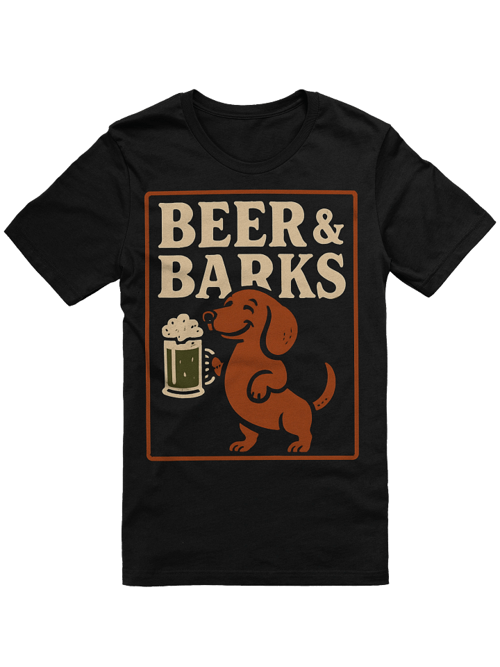 Beer & Barks Dachshund T-Shirt 🍺🐾 product image (1)