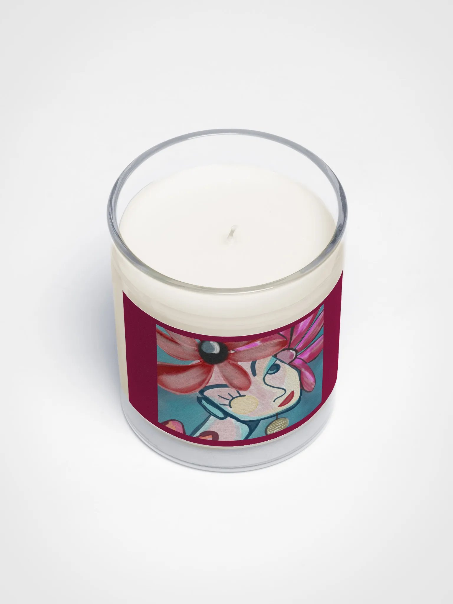 Unscented Soy Wax Candle - Flower Girl 3 product image (3)