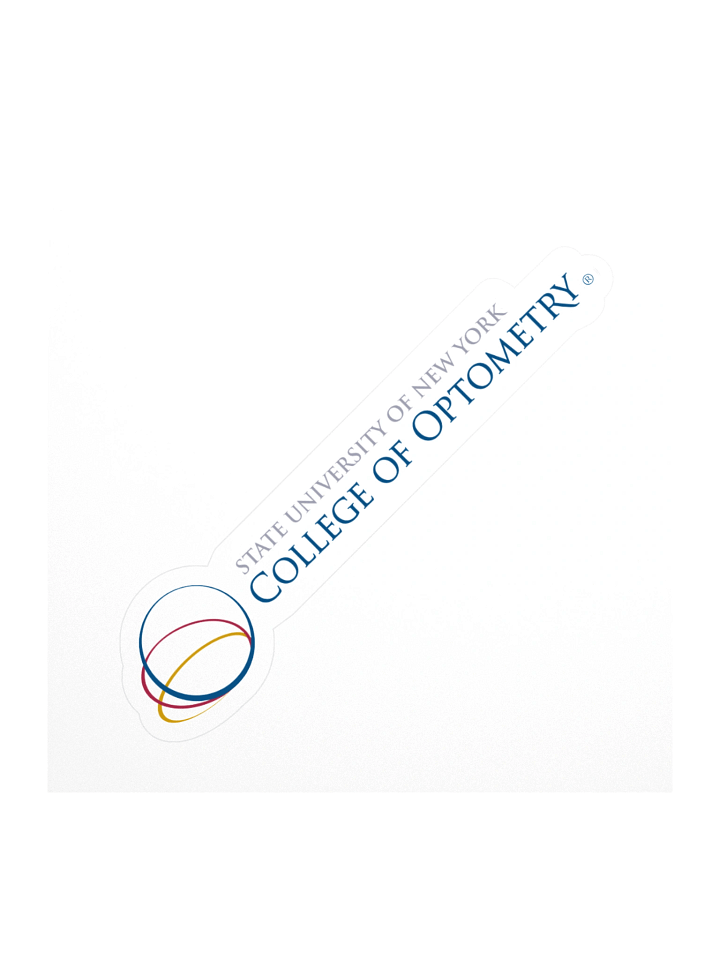 SUNY Optometry - 4in College Logo Vinyl Sticker product image (1)