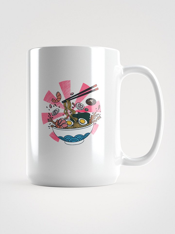 Ramen Splash White Glossy Mug product image (1)
