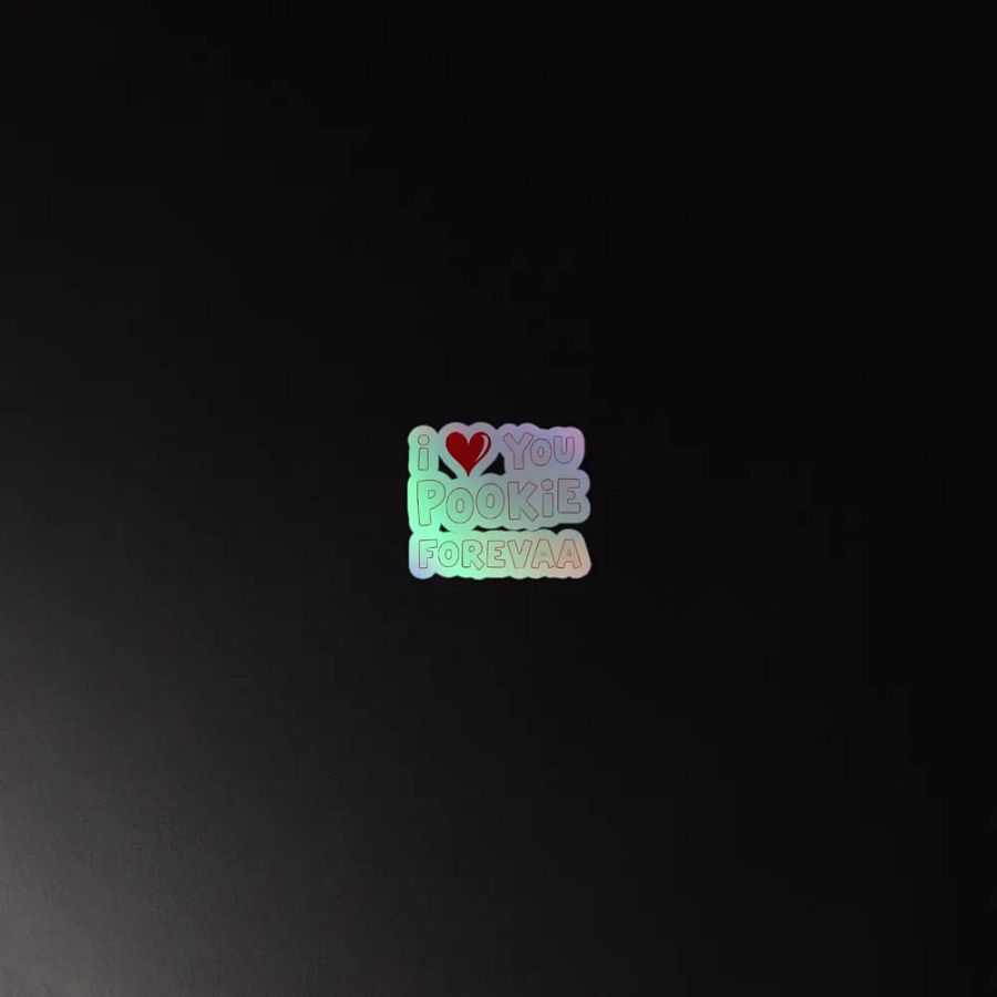 I ❤️You Pookie Forevaa - Holographic Sticker Sheet product image (3)