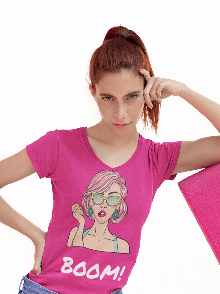 Boom Babe Pop Art Women's Tee product image (1)