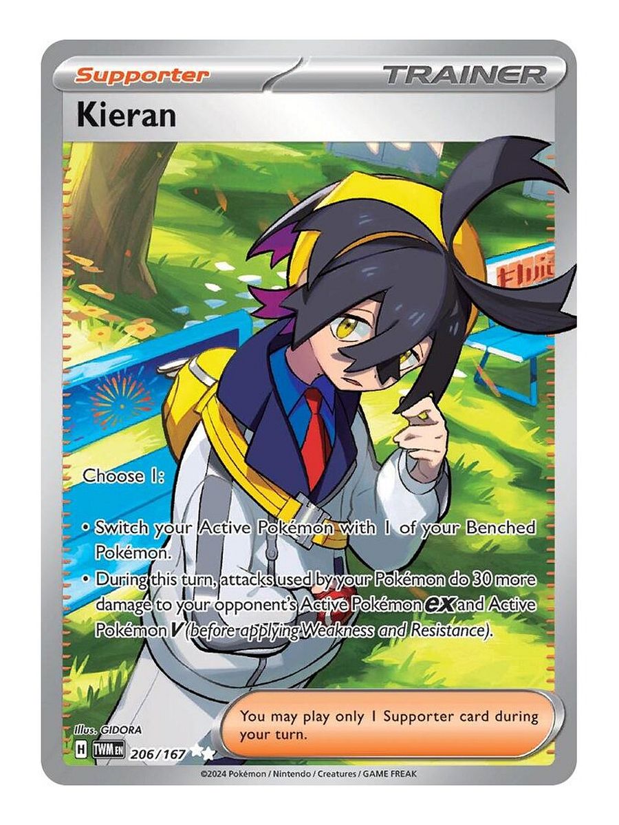 Kieran - 206/167 (Ultra Rare) [Twilight Masquerade] product image (1)