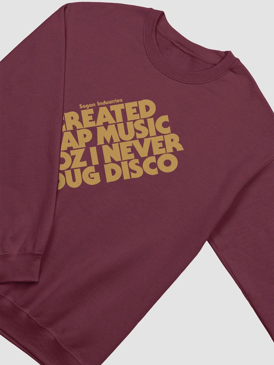 Created Rap Music Sweat (Gold Print) product image (2)