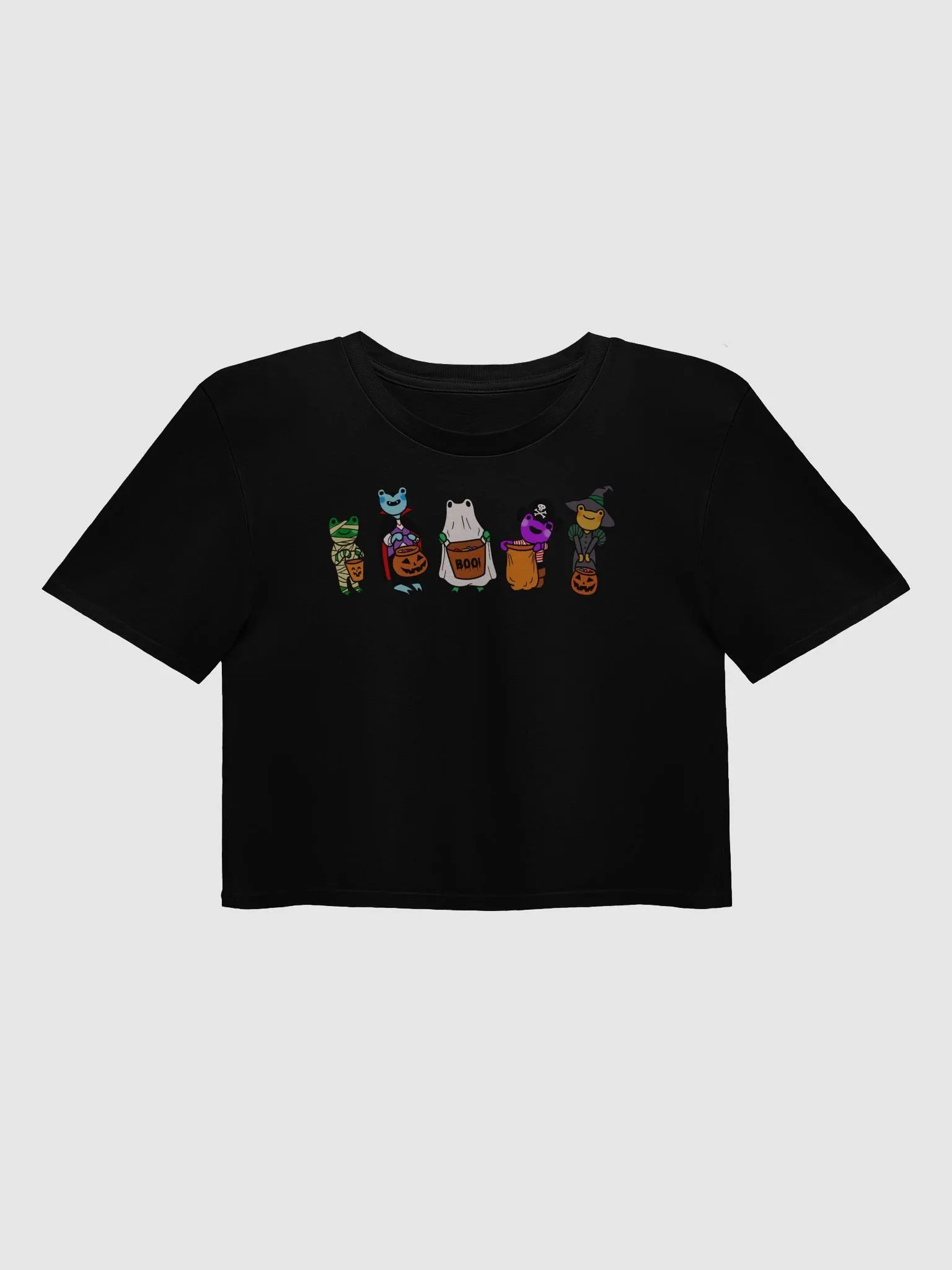 Frogoween Crop T-Shirt product image (1)