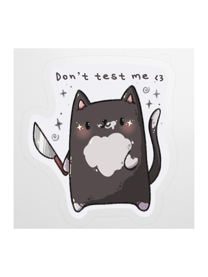 Picasso Dont Test Me Sticker product image (1)