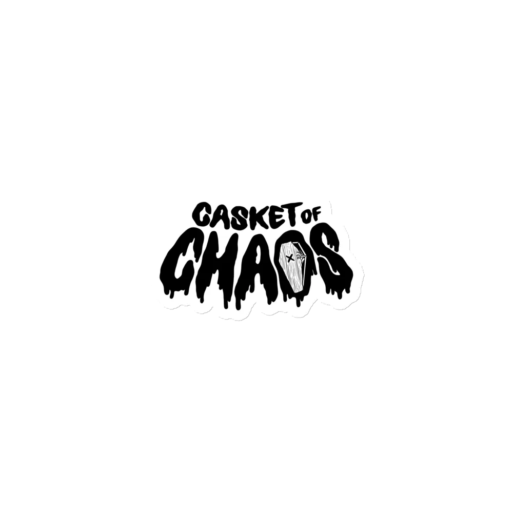 Casket of Chaos (2D Black) Magnets product image (1)