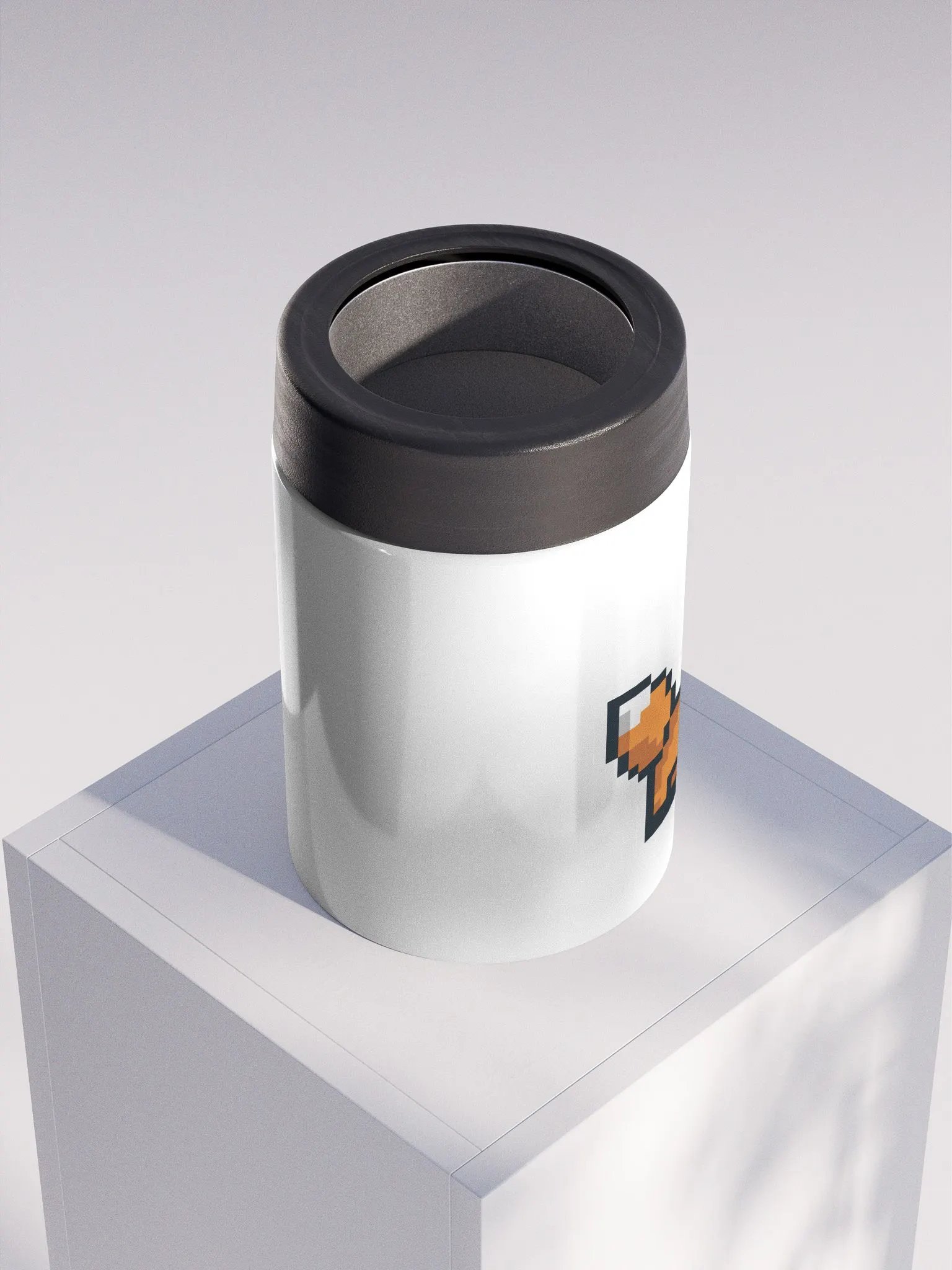 Pixel Fox Stainless Steel Koozie product image (4)
