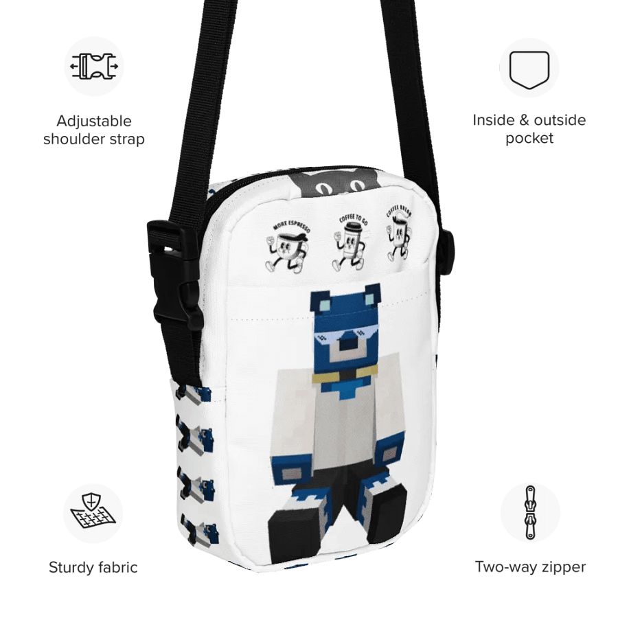 Minecraft Utility Crossbody Bag product image (10)