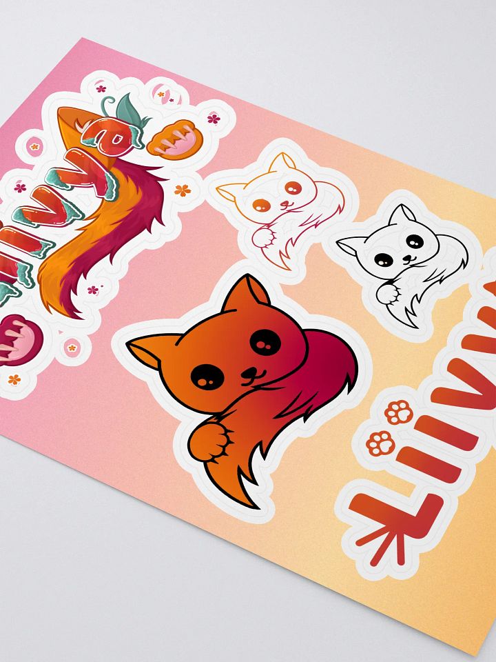 Sticker Set 1: Liivya Logo Stickers product image (2)