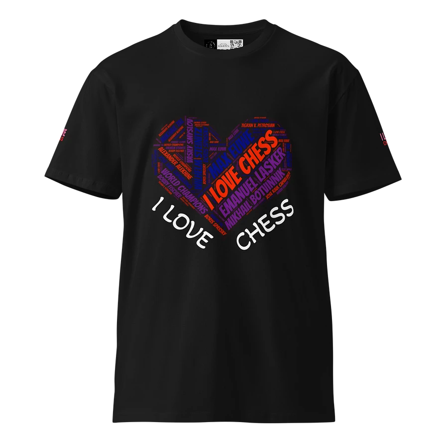 I Love Chess T-Shirt product image (11)